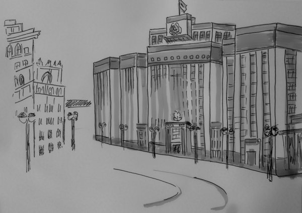 Госдума рисунок