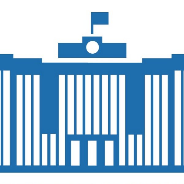 Здание государственной Думы иконка