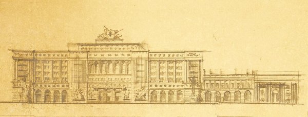 Нереализованный проект зимнего дворца