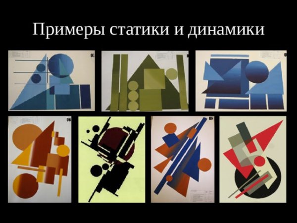 Симметрия асимметрия статика динамика композиционный центр