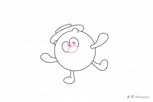 Картинки смешариков карандашом