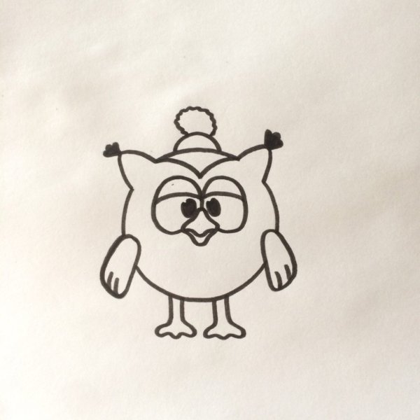 Смешарики рисунки для срисовки