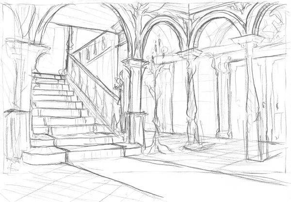 Джон Рескин эскизы