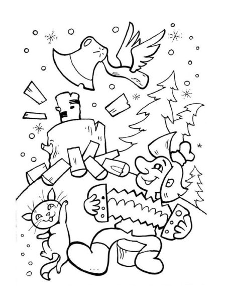 Рисование по щучьему велению в подготовительной группе