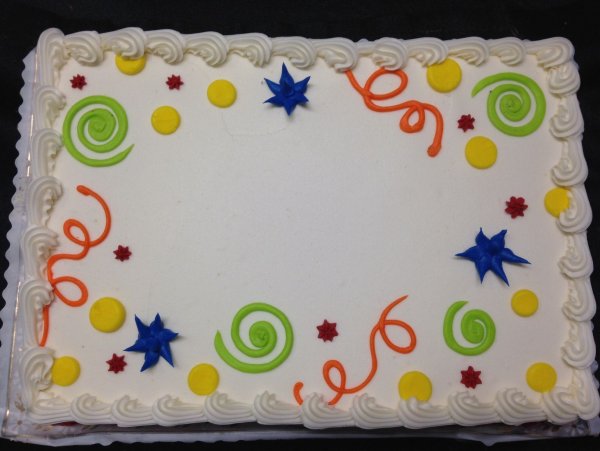 Торт квадратный детский