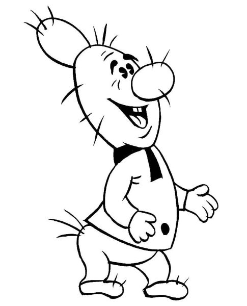 Чиполлино. Раскраска