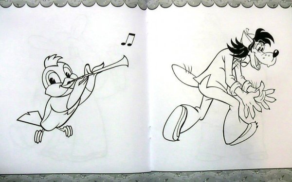 Кролик из Винни пуха раскраска для детей