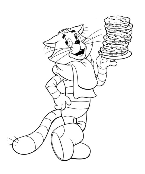 Ежик и Медвежонок раскраска