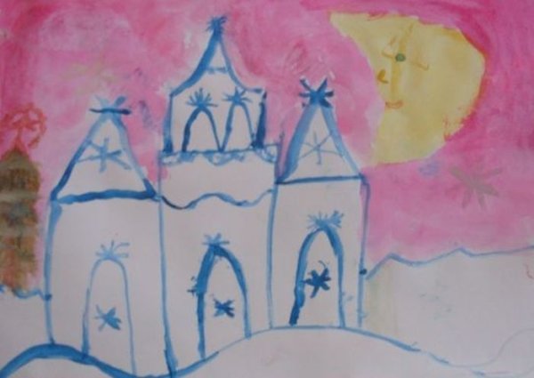 Замок снежной королевы подготовительная группа