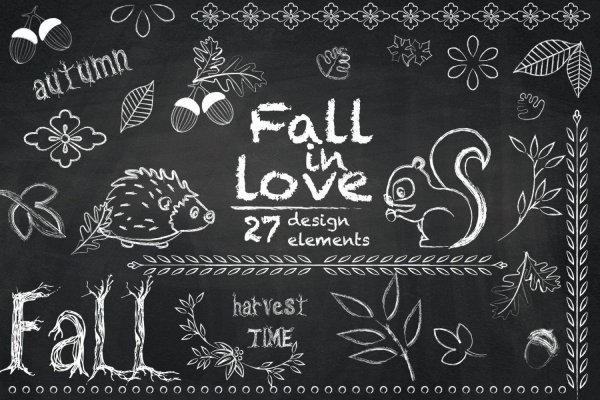 Рисунки мелом на доске