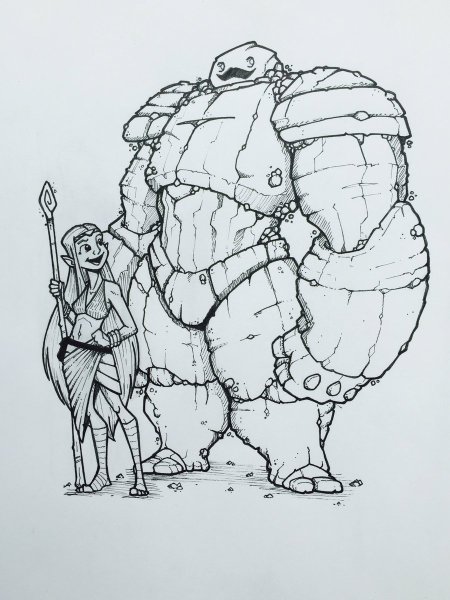 Каменный человек раскраска