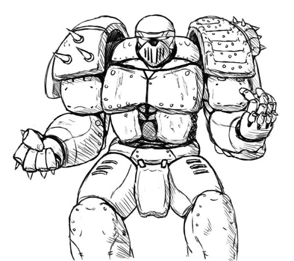 Каменный голем скетч