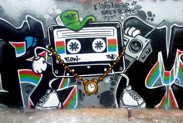 Литературный стрит арт