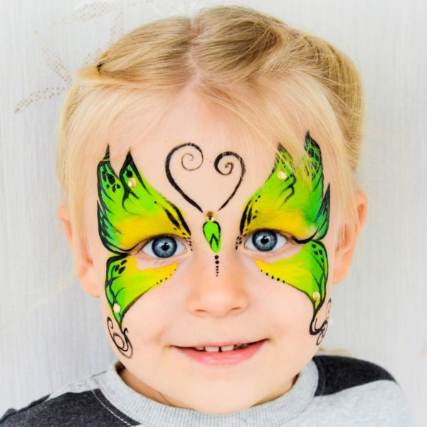 Быстрый аквагрим для детей