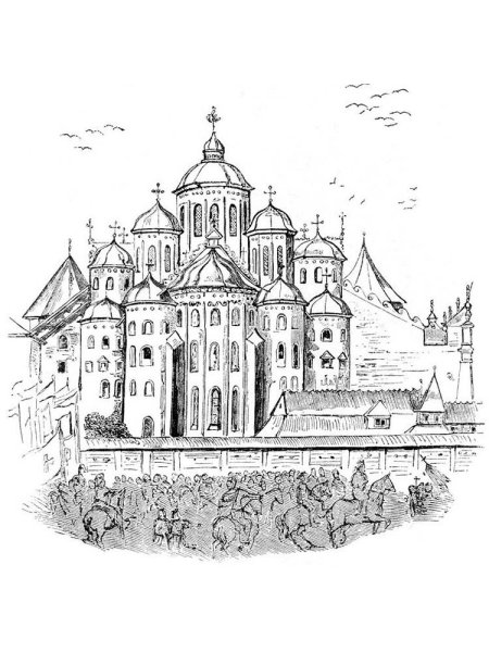 Софийский собор в древнем Киеве