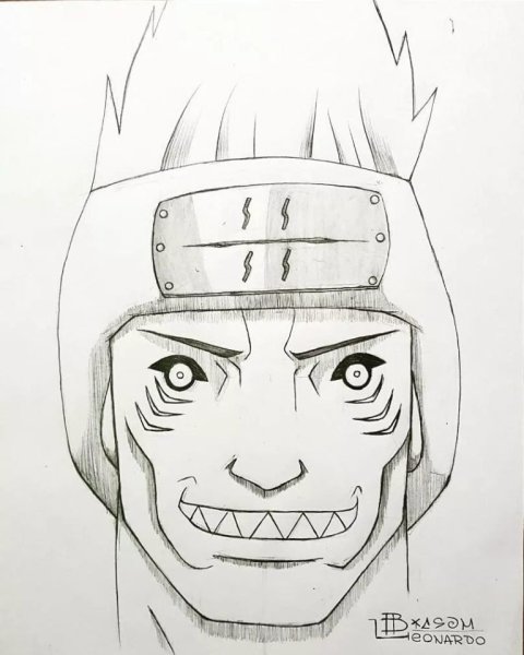 Лёгкие рисунки аниме Наруто