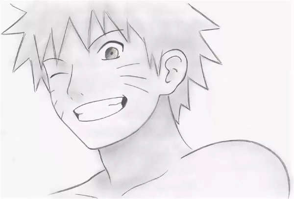 Нарисовать аниме Наруто Дейдару легко
