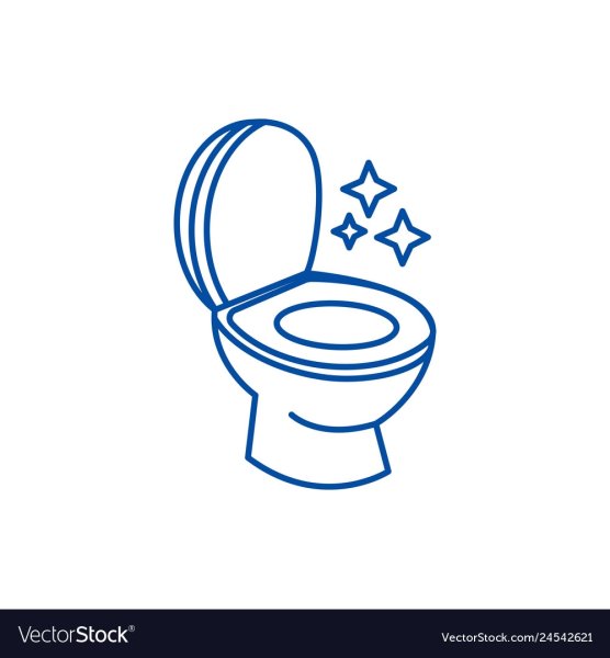 Унитаз нарисованный