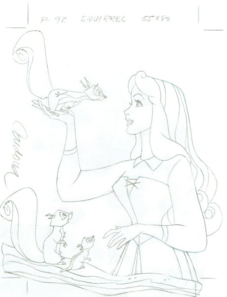 Нарисовать иллюстрацию к сказке спящая Царевна