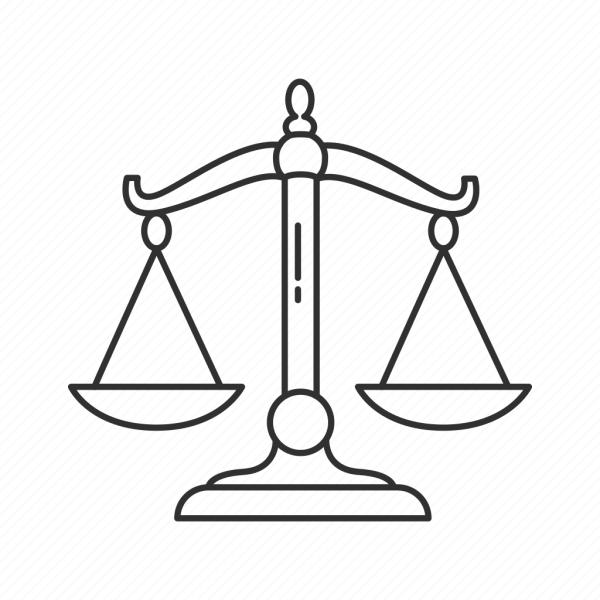 Весы раскраска