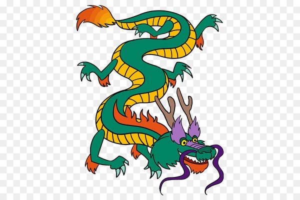 Китайский дракон для детей