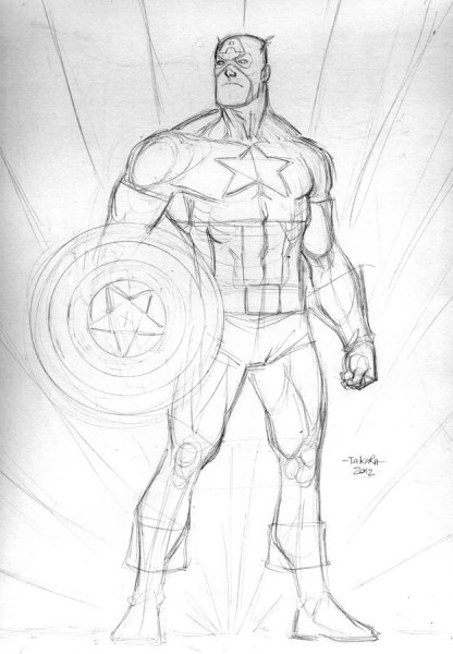 Мстители карандашом