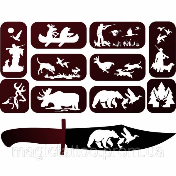 Узоры для гравировки на ножах