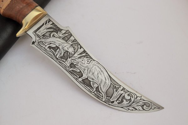 Трафарет ножа