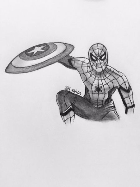 Мстители для рисования