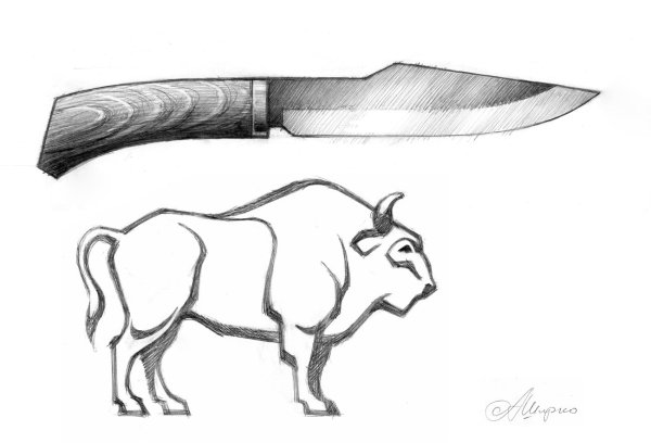 Узоры на ножах