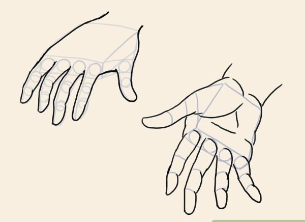 Руки для рисования правая