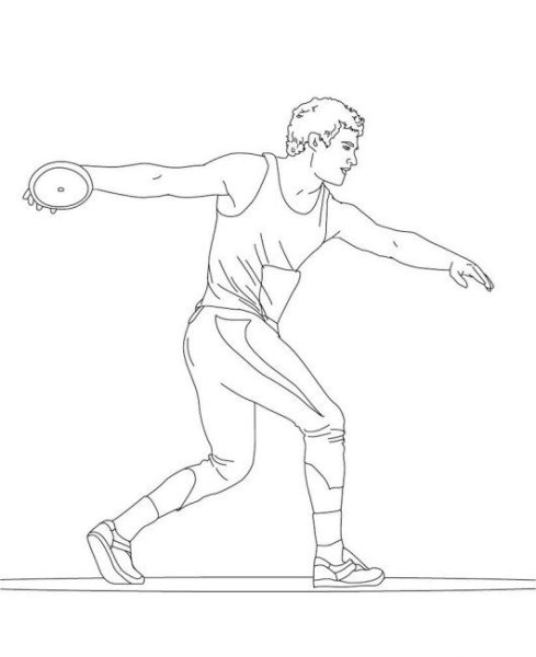 Раскраска волейбол