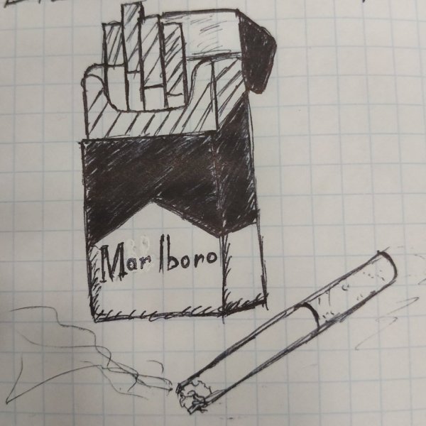 Сигарета для рисования