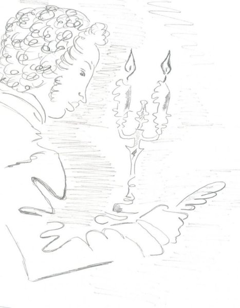 Рисунка Александр Сергеевич Пушкина