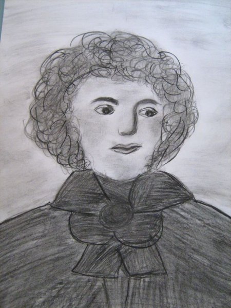 Пушкин легкий портрет