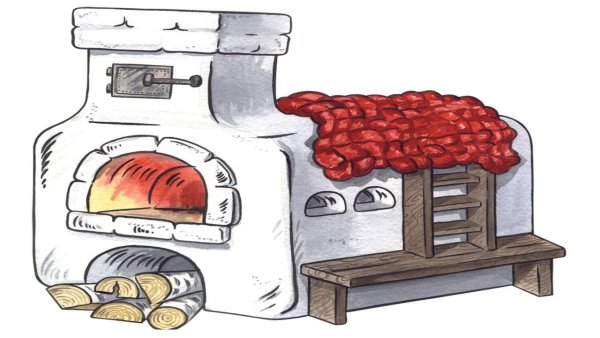 Печка гуси лебеди раскраска