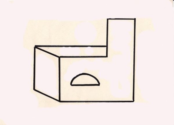 Русская печь рисунок