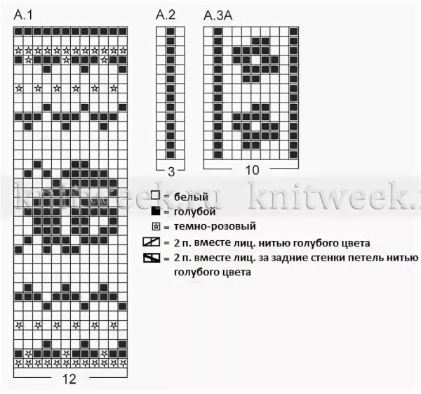 Носки тунисским крючком схемы