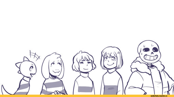 Undertale для срисовки