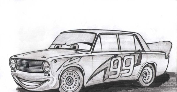 Машина рисунок