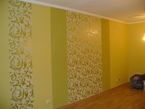 Оригинальная оклейка обоями