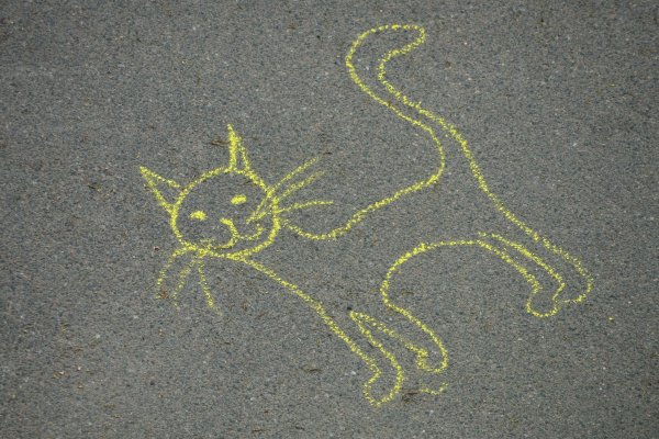 Рисование на асфальте