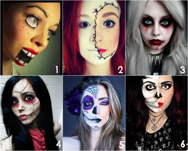 Макияж на Хэллоуин для мальчиков