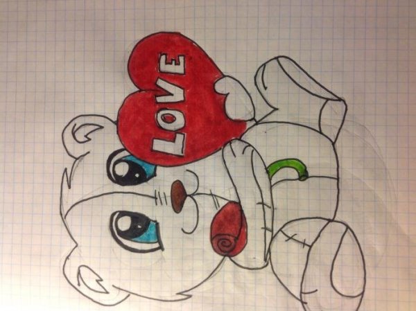 Граффити любимому