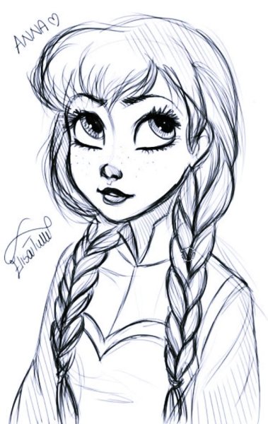 Рисунки для срисовки лёгкие