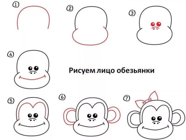 Пошаговое рисование для малышей