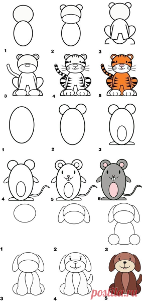 Как нарисовать розу карандашом