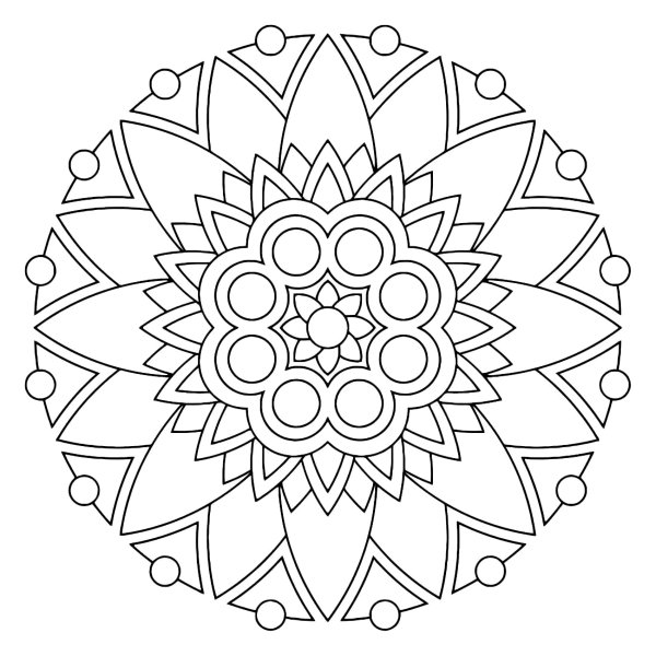 Раскраска антистресс