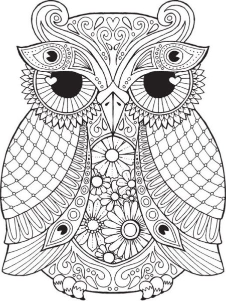 Успокаивающие раскраски