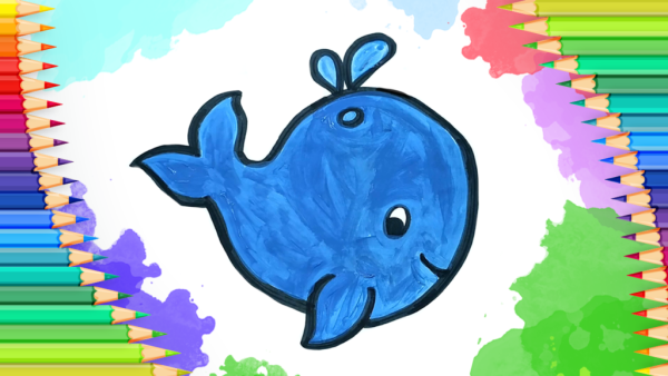 Рисунок фломастером легкий для детей